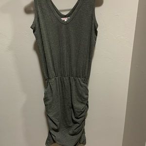 Green Scrunched Dress